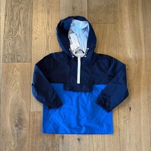NWT Janie and Jack Quarter Zip Windbreaker Pullover 3-4Y